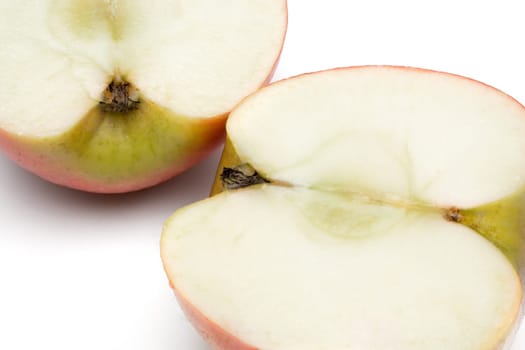 Apple halves