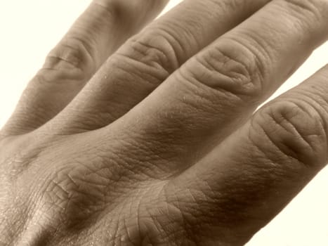 Clearly hand