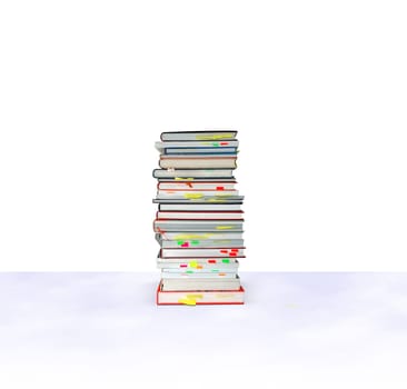 Stacks of books