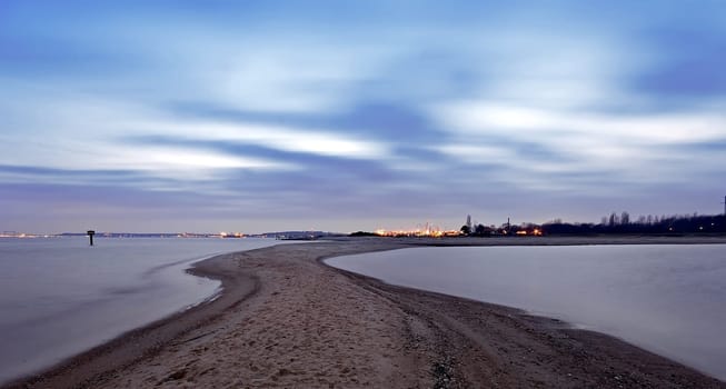 sandy beach