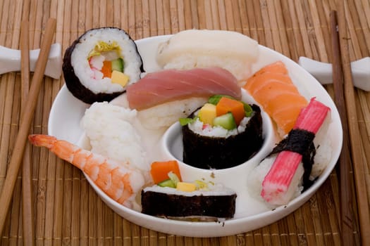 Sushi plate