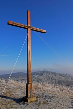 At the summit