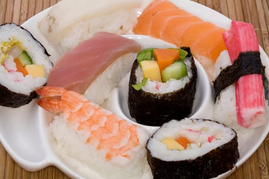 Sushi platter