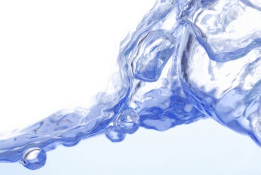 Blue water