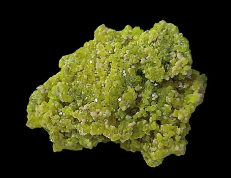 Sulfur from the province of Agrigento (Sicily) ----------- The non-metal sulfur (Latin: sulfur) occurs in nature "solid"",i.e. in elemental form,as a sulfur bloom. Sulfur is a common element,it comes with a proportion of 0"