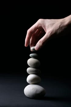 Stones by hand