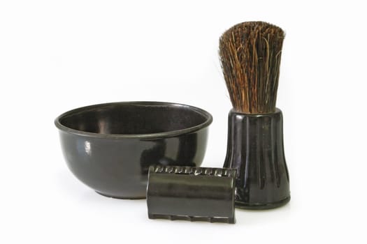 Backelite shaving kit
