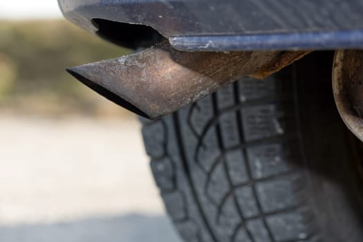 Dirty exhaust