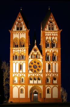 Limburg Cathedral Night View