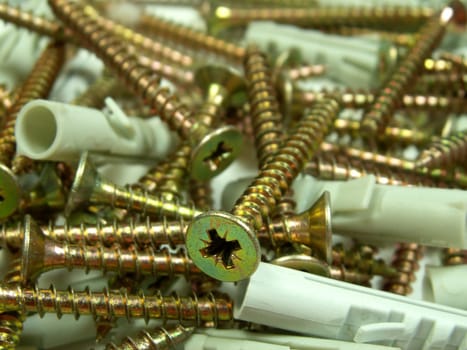 Screws and dowels