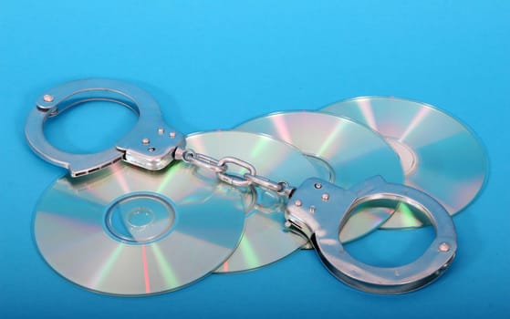 CDs and handcuffs