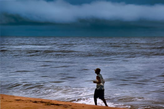 Jogging in the Rain