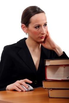 Woman at the PC