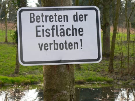 No trespassing