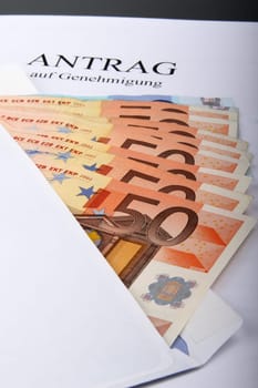 Application with money