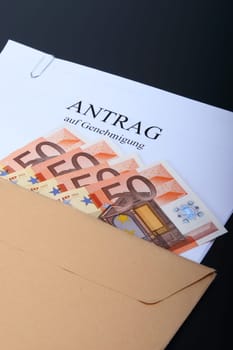 Bribery envelope