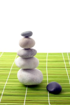 Stone pyramid