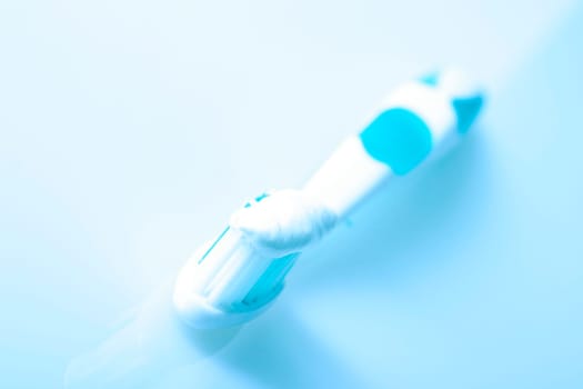 Toothbrush with toothpaste
