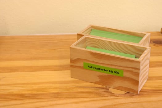 Card index box