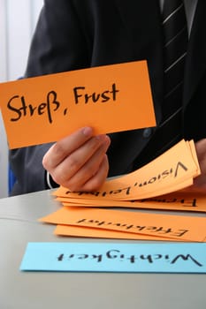 Signs,stress,frustration