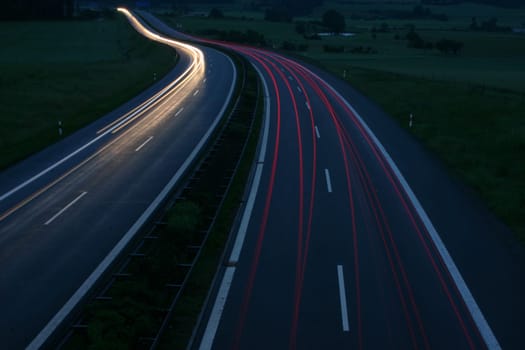 Lights on the highway
