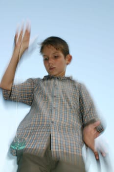 Yo-yo game,boy