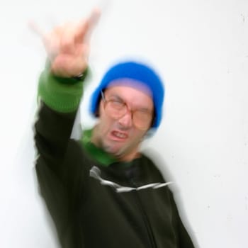 Crazy man