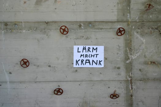 Protest sign