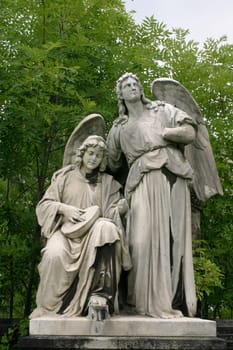 Angel statues