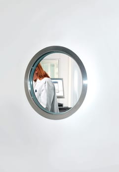 Laboratory door