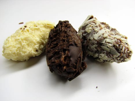 Three truffles