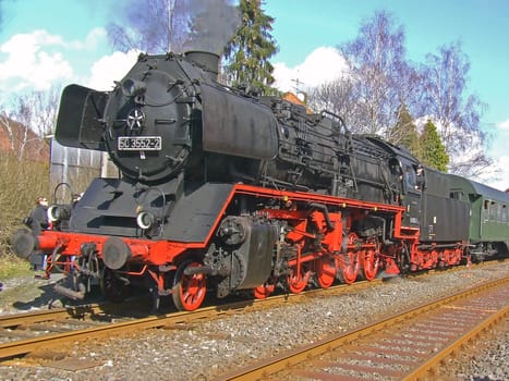 Steam locomotive