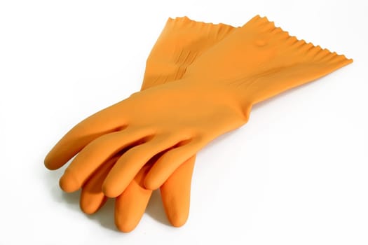 Rubber gloves