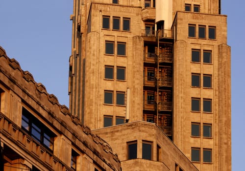 High-rise façade