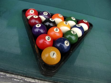 Billiard balls