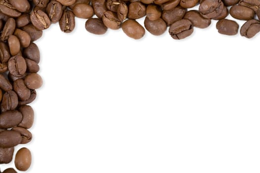 Coffee bean frame
