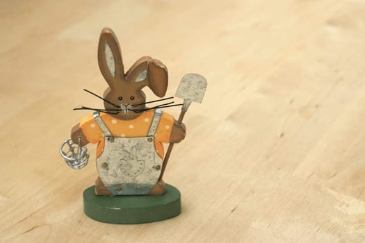 Wooden Easter bunny