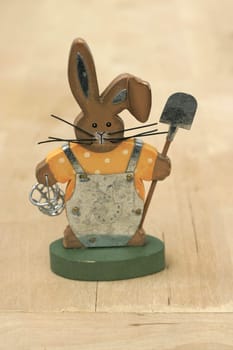 Wooden Easter bunny