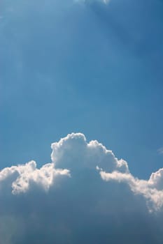 Sky with clouds