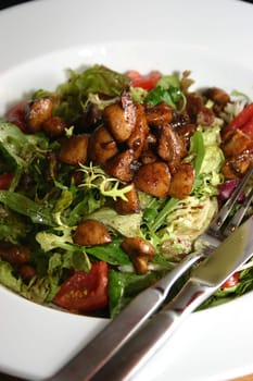Salad plate