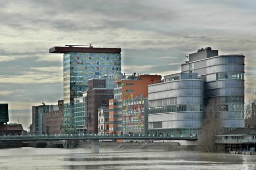 Port in Dusseldorf