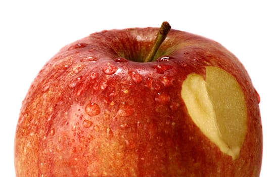 Apple with heart