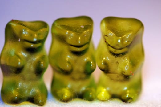 Gummy bears yellow