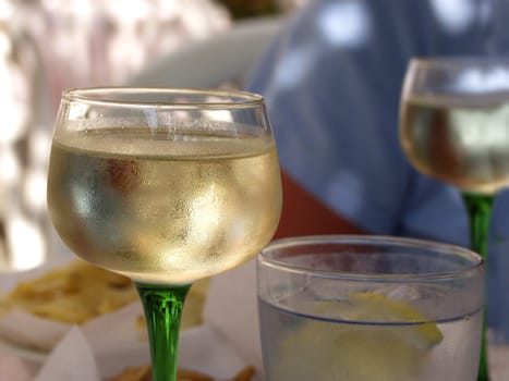 Wine glasses