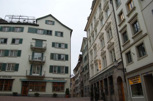 View of Zurich's Old Town 2