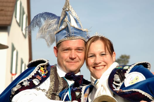 Fellbach princely couple Tanja and Schubi