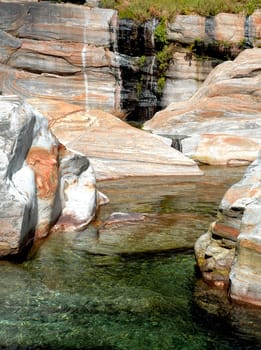the natural wonder of Verzasca