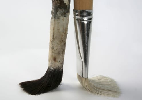 two brushes