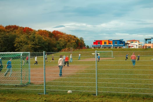 soccer field