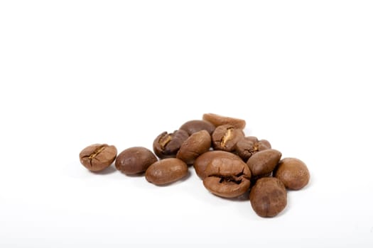 Some coffee beans
